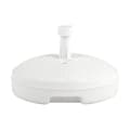 Miniatyrbillede 2 af 7: Fod for strandparasol IPAE Progarden 20 L Hvid polypropylen 45 x 15 cm