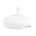 Miniatyrbillede 1 af 7: Fod for strandparasol IPAE Progarden 20 L Hvid polypropylen 45 x 15 cm