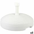 Miniatyrbillede 1 af 3: Fod for strandparasol Aktive Hvid Plastik 45 x 30 x 45 cm (5 enheder)