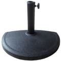 Miniatyrbillede 1 af 3: Fod for strandparasol Aktive 50 x 32 x 31,5 cm Sort Plastik