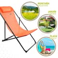Miniatyrbillede 6 af 7: Liggende lounder Aktive Orange 53 x 87 x 78 cm (4 enheder)