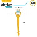 Miniatyrbillede 6 af 6: Anker til paraply Aktive Strand Plastik 10 x 43 x 5,5 cm (24 enheder)