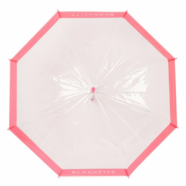 Umbrella BlackFit8 Glow up Pink Transparent PoE Ø 70 cm