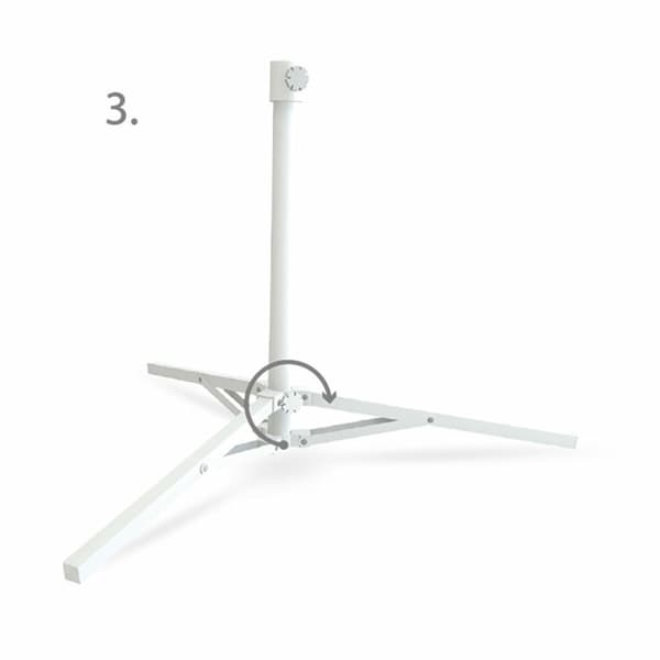 Fod for strandparasol Aktive 78,5 x 58,5 x 78,5 cm 78 x 58 x 78 cm (4 enheder)