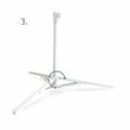 Miniatyrbillede 4 af 6: Fod for strandparasol Aktive 78,5 x 58,5 x 78,5 cm 78 x 58 x 78 cm (4 enheder)
