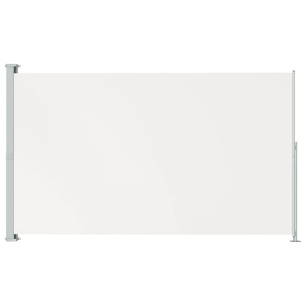 Infällbar sidomarkis 200x300 cm gräddvit