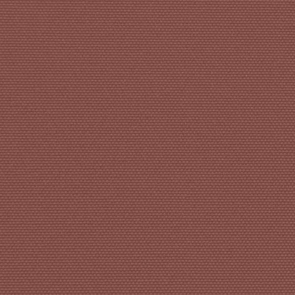 Infällbar sidomarkis brun 200x1000 cm