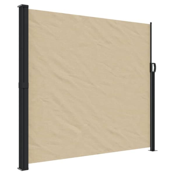 Indragbar sidomarkis beige 180x300 cm