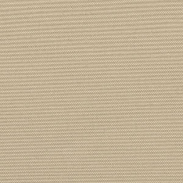 Infällbar sidomarkis beige 120x600 cm
