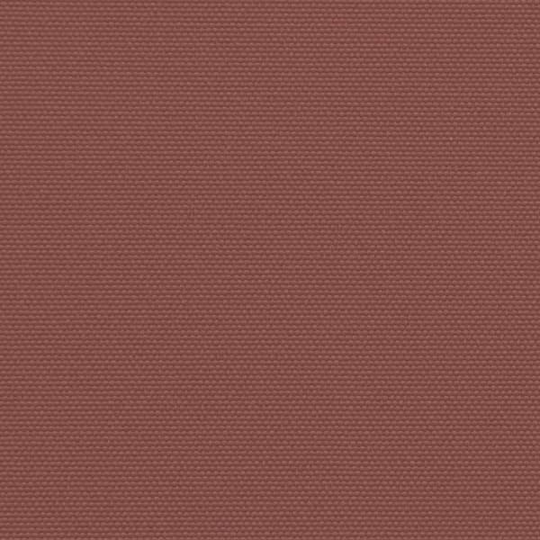 Infällbar sidomarkis brun 140x1200 cm