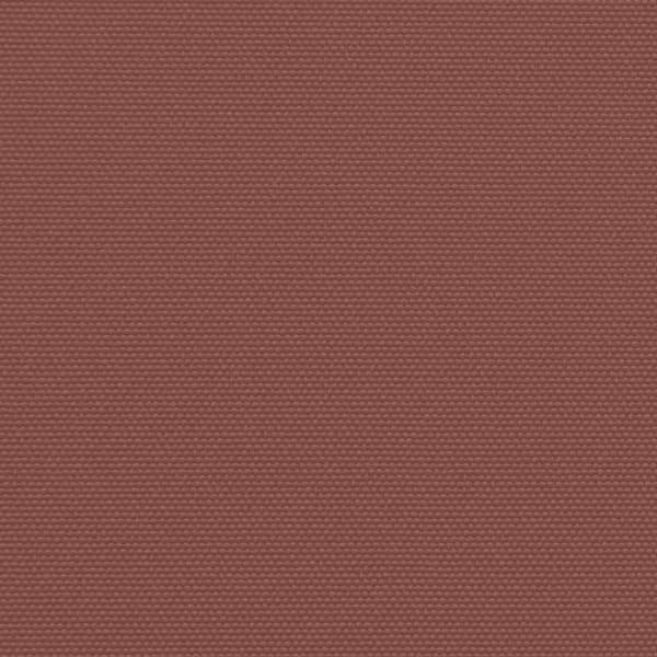 Infällbar sidomarkis brun 180x1200 cm