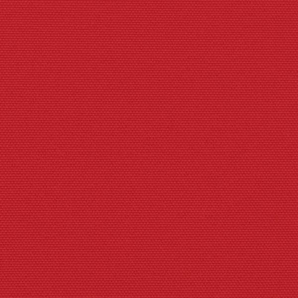 Infällbar sidomarkis röd 120x1200 cm