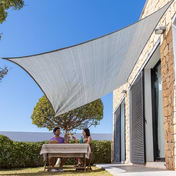 Rektangulært skyggesejl Reshad InnovaGoods 3 x 4 m - Beige