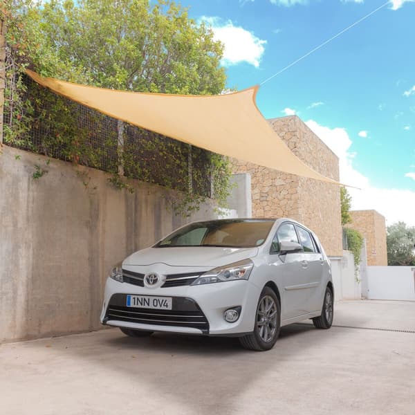 Suorakaiteen muotoinen varjostava purjekatos Reshad InnovaGoods 3 x 4 m - Beige
