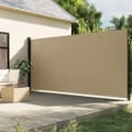 Miniatyrbild 1 av 2: Indragbar sidomarkis beige 200x500 cm