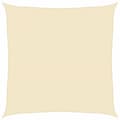 Miniatyrbild 2 av 2: Solsegel 160 g/m² gräddvit 7x7 m HDPE
