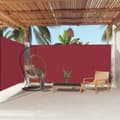 Miniatyrbild 1 av 2: Infällbar sidomarkis 180x600 cm röd