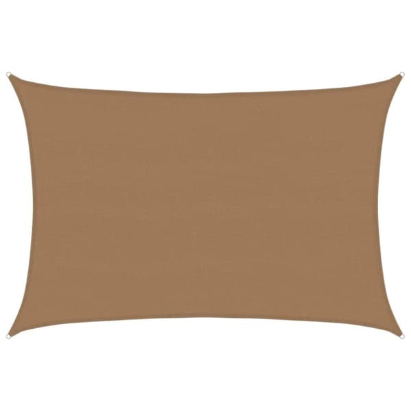 Solsegel 160 g/m² taupe 5x7 m HDPE