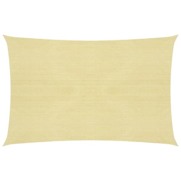 Solsegel 160 g/m² beige 3,5x4,5 m HDPE
