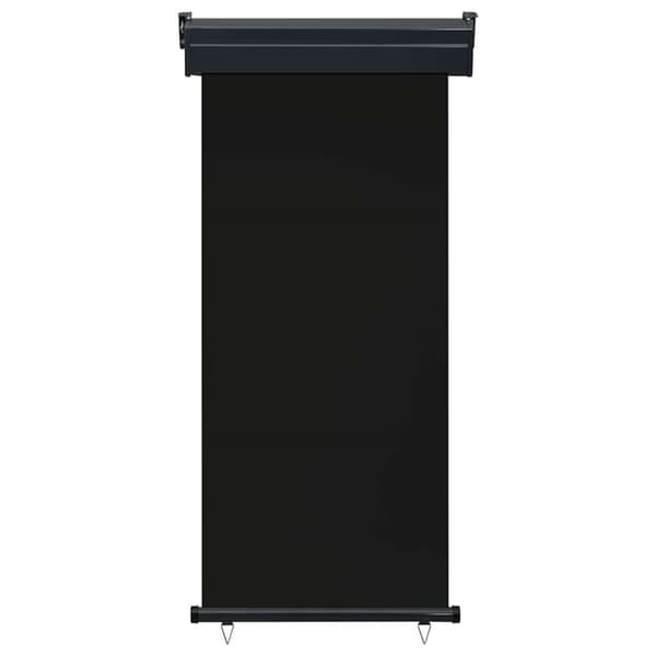 Balkongmarkis 85x250 cm svart