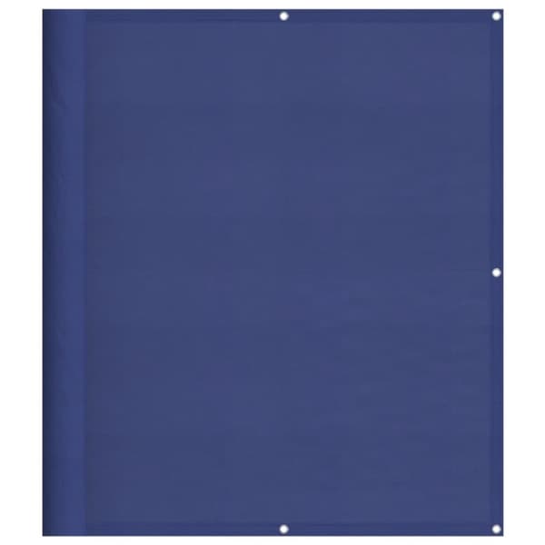 Balkongskärm blå 120x1000 cm 100% polyester oxford