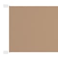 Miniatyrbild 2 av 2: Markis vertikal taupe 60x800 cm oxfordtyg