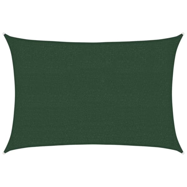 Solsegel 160 g/m² mörkgrön 2,5x4 m HDPE