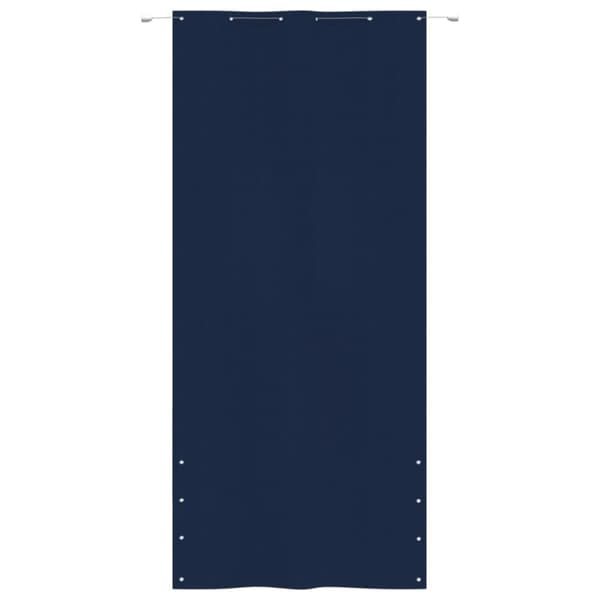 Balkongskärm blå 120x240 cm oxfordtyg