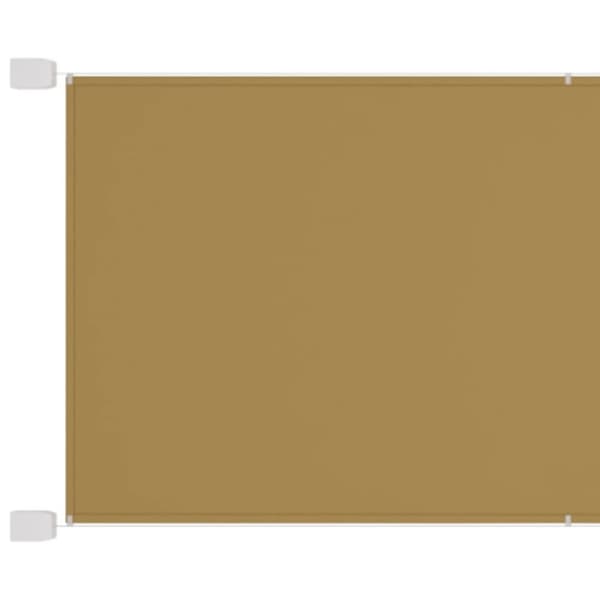 Markis vertikal beige 60x420 cm oxfordtyg