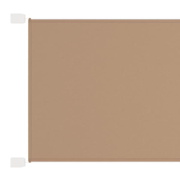 Markis vertikal taupe 60x270 cm oxfordtyg