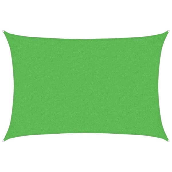 Solsegel 160 g/m² ljusgrön 2x3 m HDPE