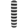 Miniatyrbild 1 av 2: Insynsskyddsnät antracit och vit 1,2x10 m HDPE 195 g/m²