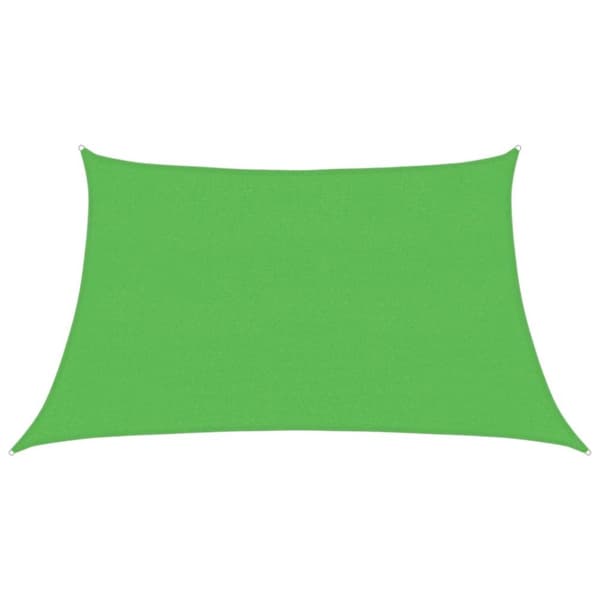 Solsegel 160 g/m² ljusgrön 3/4x2 m HDPE