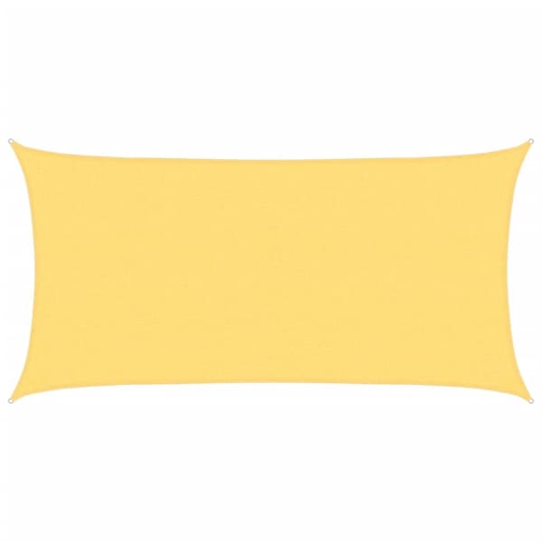 Solsegel HDPE rektangulärt 2x4 m beige