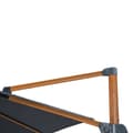 Miniatyrbillede 7 af 7: AXI Nima Parasoll Brun/Grå - Parasoll stort 300x300 cm - Hängparasoll, Aluminiumram, 360° Rotation, Parasoll balkong 3x3 - UV-resistent