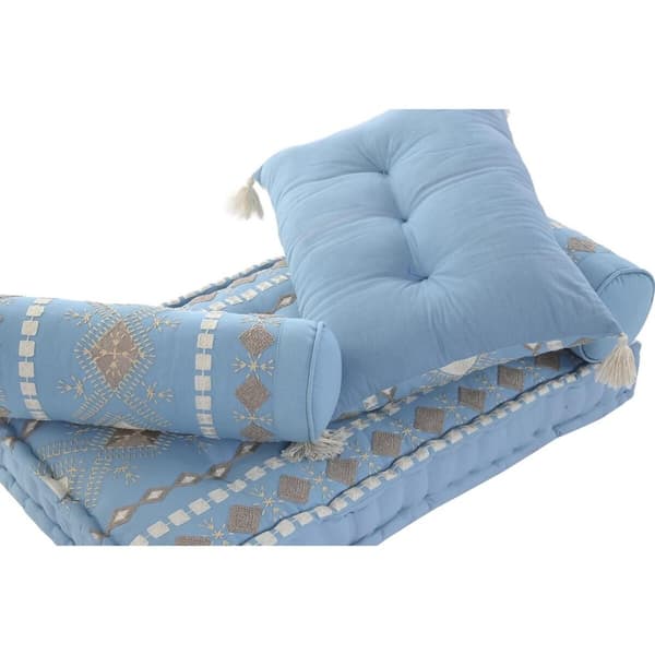 Trädgårdssoffa DKD Home Decor Blå 90 x 50 x 55 cm
