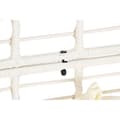 Miniatyrbild 6 av 7: Trädgårdssoffa DKD Home Decor 130 x 68 x 146 cm syntetisk rattan Stål Vit