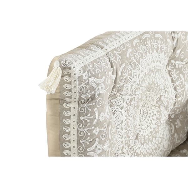 Trädgårdssoffa DKD Home Decor Beige 155 x 76 x 65 cm