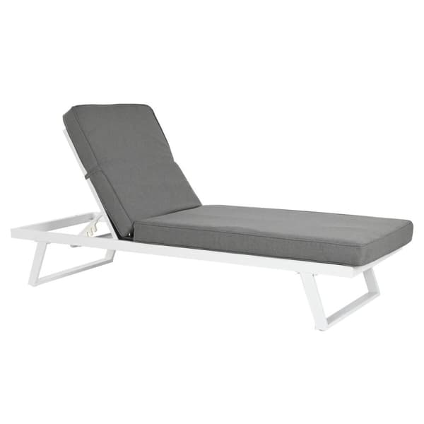 Trädgårdsmöbler Home ESPRIT Grå 130 x 68 x 65 cm 190 x 70 x 65 cm 198 x 68 x 65 cm