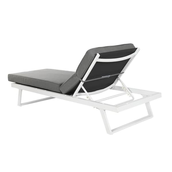 Trädgårdsmöbler Home ESPRIT Grå 130 x 68 x 65 cm 190 x 70 x 65 cm 198 x 68 x 65 cm