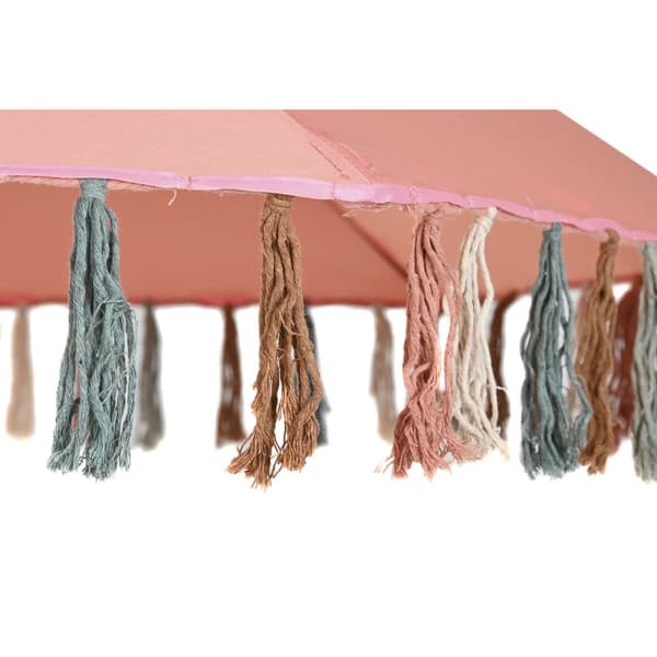 Senčnik DKD Home Decor Stål Koral Aluminium (180 x 180 x 190 cm)