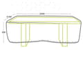 Miniatyrbillede 4 af 4: Beskyttende case Aktive Tabeller 200 x 60 x 130 cm (6 enheder)