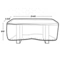 Miniatyrbillede 6 af 6: Beskyttende case Aktive Tabeller Polyetylen 240 x 60 x 130 cm (6 enheder)
