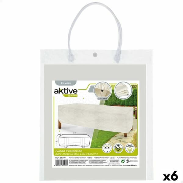 Beskyttende case Aktive Tabeller Polyetylen 240 x 60 x 130 cm (6 enheder)