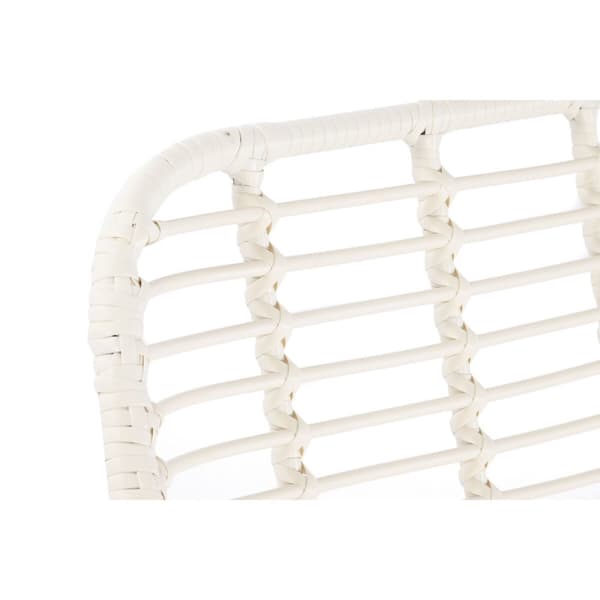 Have møbler DKD Home Decor Hvid 124 x 74 x 84 cm (4 Dele)