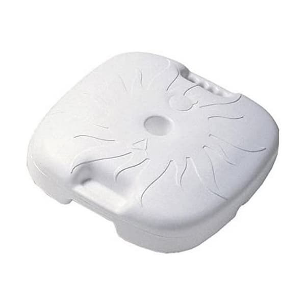 Rantavarjon alusta IPAE Progarden 18 L Valkoinen polypropeeni Muovinen 44 x 44 x 12 cm