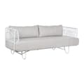 Miniatyrbillede 1 af 8: Sofa Home ESPRIT Hvid Beige Metal 180 x 66 x 66 cm