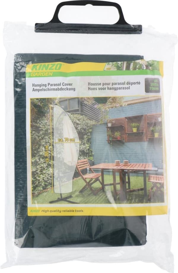 Kinzo Have Parasol Cover 265x70cm til hængende Parasol Polyester
