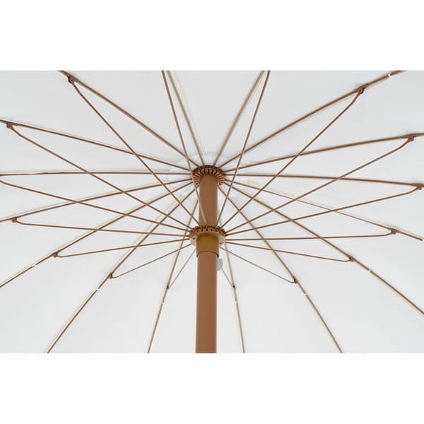 Senčnik DKD Home Decor Beige Natur Metal 170 x 170 x 230 cm