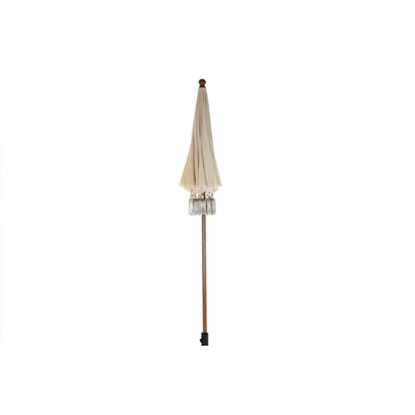 Skėtis nuo saulės DKD Home Decor Beige Luonnollinen Metalli 170 x 170 x 230 cm